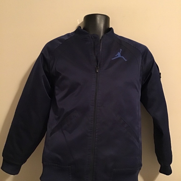 🔥JORDAN, BOMBER JACKET, full quilt lining, new, size large-youth, year’s 12-13 - Picture 1 of 10
